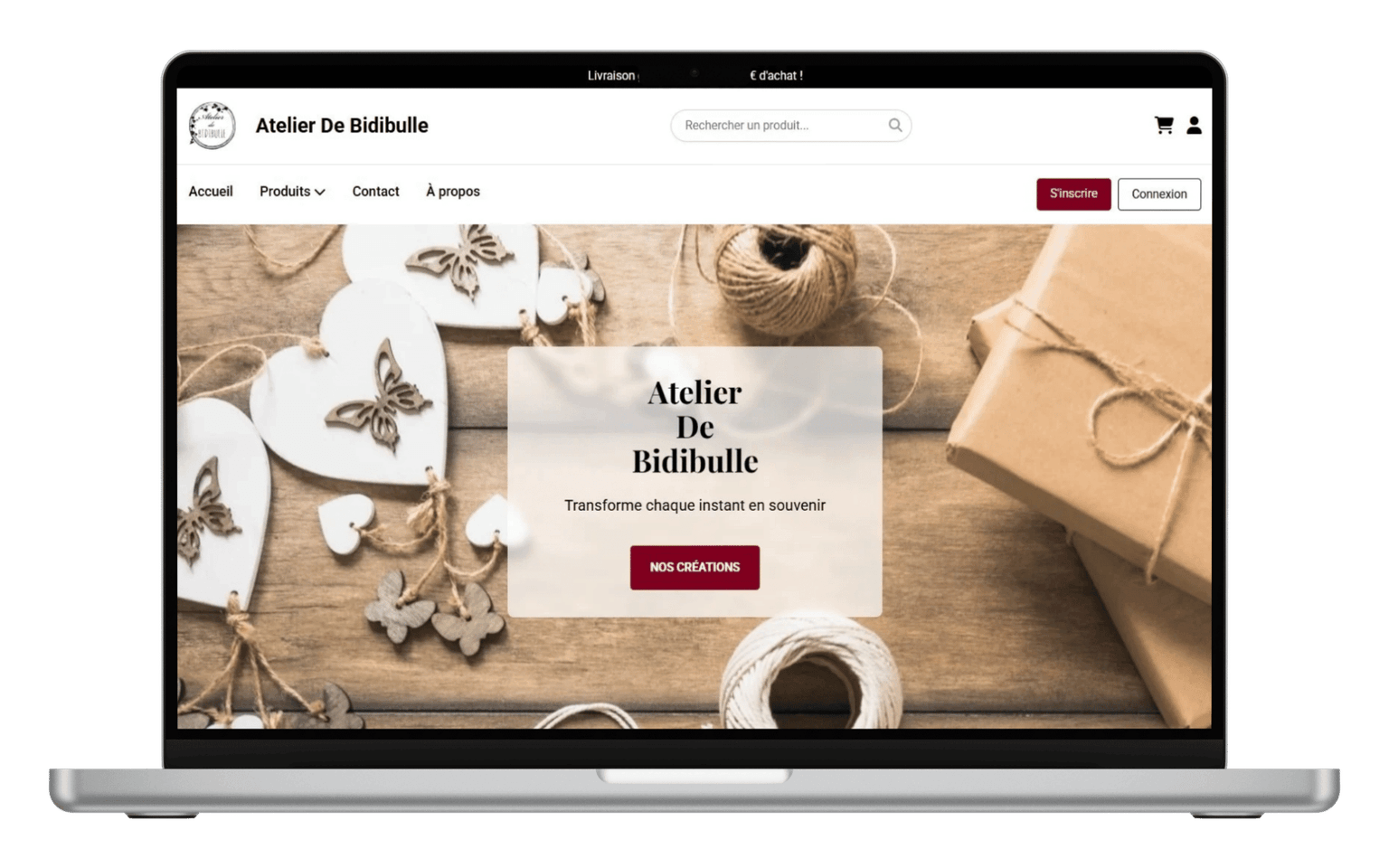 Apercu du projet Atelier de Bidibulle
