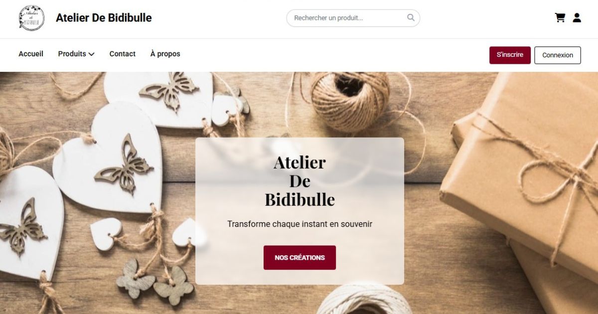 Apercu du projet Atelier de Bidibulle
