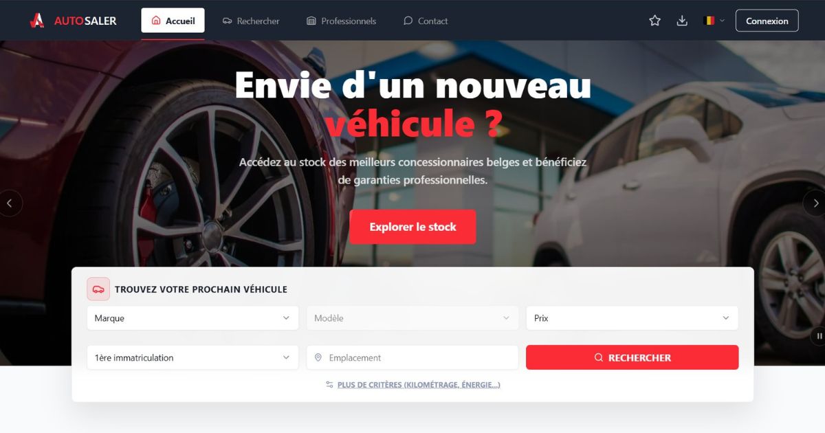 Apercu du projet AutoSaler